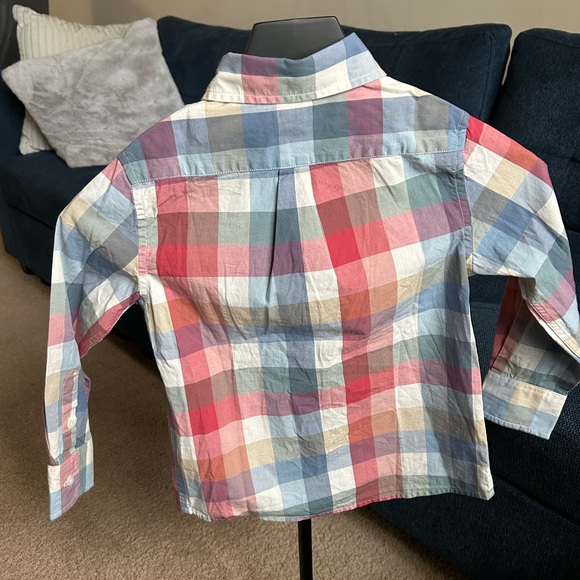 JCrew Boys button down plaid shirt - Picture 5 of 8